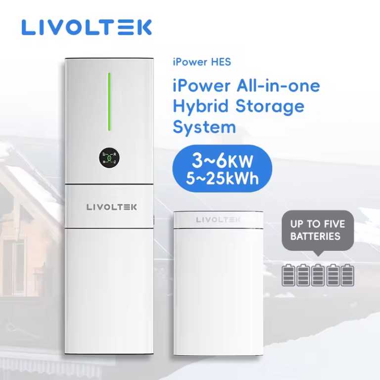 Livoltek iPower 5000P: Placas solares con batería todo en uno